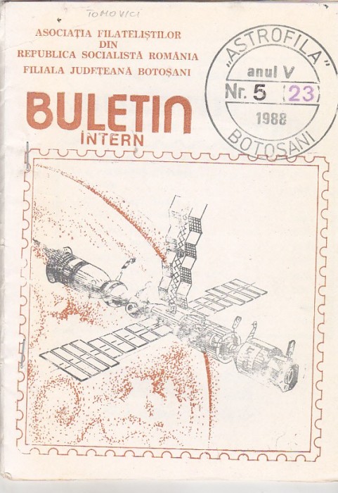 bnk fil Astrofila - Buletin intern nr 5/1988