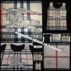 Tricou Dama Burberry Emblema Cristale, Maneca Scurta, Bumbac, Negru - Colectie Noua