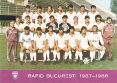 Foto echipa de fotbal RAPID BUCURESTI foto