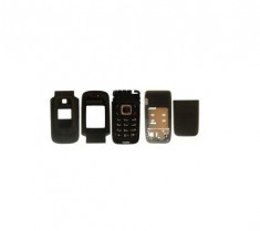 Carcasa NOKIA 6085 cu tastatura - Culoare Neagra Calitate AAA foto