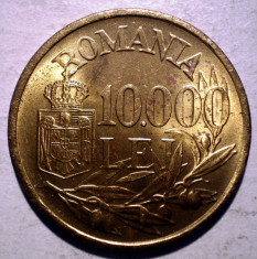 R.302 ROMANIA MIHAI I 10000 LEI 1947 XF/AUNC punct proeminent 10.000 foto