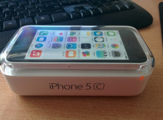 iPhone 5C, 8 GB, ALB nedeschis foto