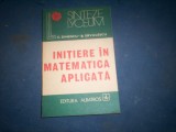 INITIERE IN MATEMATICA APLICATA