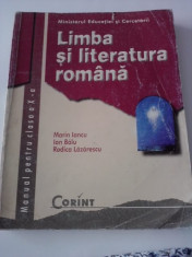 Limba si literatura romana(manual cls.a X-a) /C50P foto