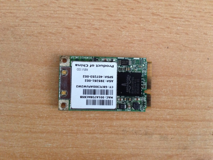 wireless Hp Compaq NC6400 (A73.54 A76.44)