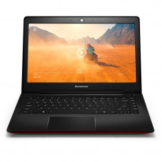 Laptop LENOVO IdeaPad U41-70 14 inch Full HD Intel i5-5200U 4GB DDR3 1TB+8GB SSHD nVidia GeForce 920M 2GB Black foto
