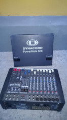 Vand mixer dynacord Powermate 600 foto