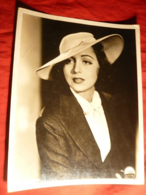 Fotografie- Cinema cu Frances Drake1933 , 19x24,5 cm foto