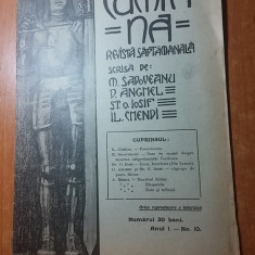 revista cumpana anul 1,nr. 10 din 29 ianuarie 1910 (scrisa de mihail sadoveanu)