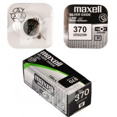 Baterie Ceas Maxell Oxid de Argint 370, SR920SW, AG6, cu Factura foto