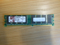 Ram PC Kingston DDR1 400MHz KVR400X64c3A-512 foto