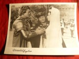 Fotografie- Cinema cu Jean Marais si Rossana Schiaffino , 17,7 x24 cm