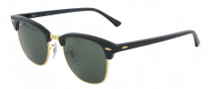 Ochelari de soare RAY BAN CLUBMASTER 3016 negru-mat, Poze reale ,Garantie foto