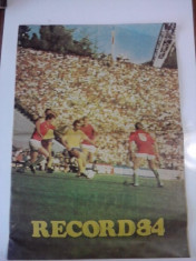 Revista RECORD 84- revista sportiva /C rev P foto