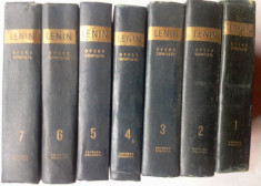 LENIN - OPERE COMPLETE (VOLUMELE 1-16, 19, 21-24 SI 26) - TOTAL 21 VOLUME foto