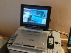 TV LCD + DVD PLAYER BRAVO KING + TELECOMANDA - INTRARE USB STICK ALIMENTARE 12V foto