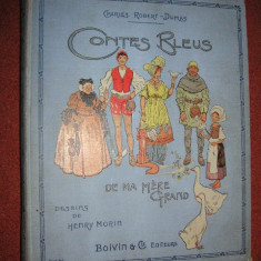 Contes Bleus de Ma Mere-Grand - Charles Robert Dumas - ilustratii color (1925)