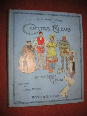 Contes Bleus de Ma Mere-Grand - Charles Robert Dumas - ilustratii color (1925) foto