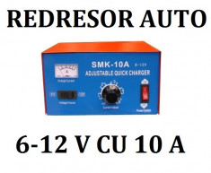 Redresor auto baterii masina SMK-10A 6-12V foto