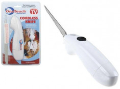 Cutit electric one touch cordless knife foto