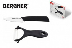 Set Cutit si Curatator Ceramica Bergner BG4092 foto