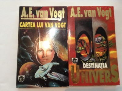 A.E.VAN VOGT CARTEA LUI VAN VOGT/DESTINATIA UNIVERS/RF10/1 foto