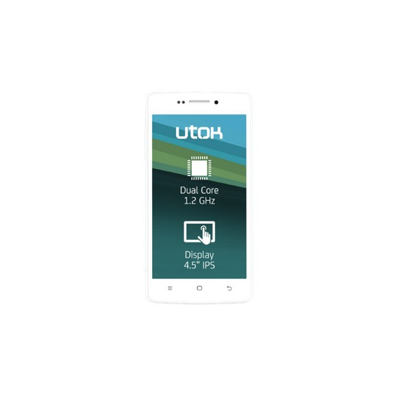 Smartphone Utok D45 Dual Sim White | arhiva Okazii.ro