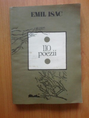 n3 Emil Isac - 110 poezii foto