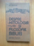 H4 M.S. Belenki - Despre mitologia si filozofia Bibliei