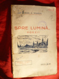 Mihail D. Stamate - Despre Lumina - Poezii - Prima Ed. 1932