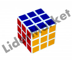 Cub Rubik 6.8 cm - joc de logica foto
