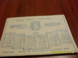 calendar Vagonul Arad 1990