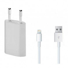 Incarcator iPhone 6 si 6 Plus 5S 5 5C ORIGINAL Apple NOU Cablu de Date USB foto