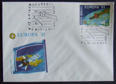 ROMANIA 1991 - EUROPA, COSMOS, 1 FDC - IM 0414 foto