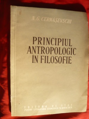 N.C.Cernasevschi - Principiul Antropologiei in Filozofie - Ed. Stat 1951 foto