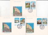 bnk fil FDC Romania 1986 - Statiuni balneo-climaterice - LP1155