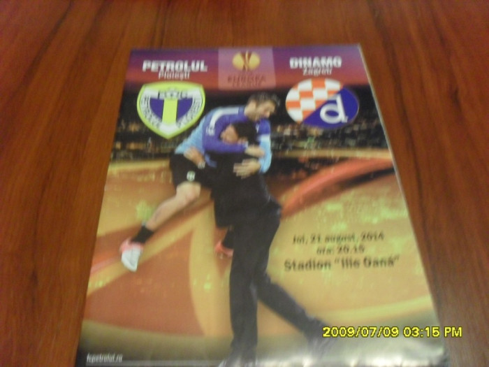 program Petrolul - Dinamo Zagreb