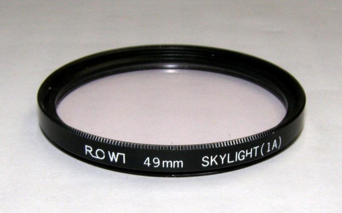 Filtru Skylight(1A) Rowi filet 49mm _4