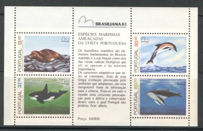 PORTUGALIA 1983 - (MI bloc 41) - MNH foto