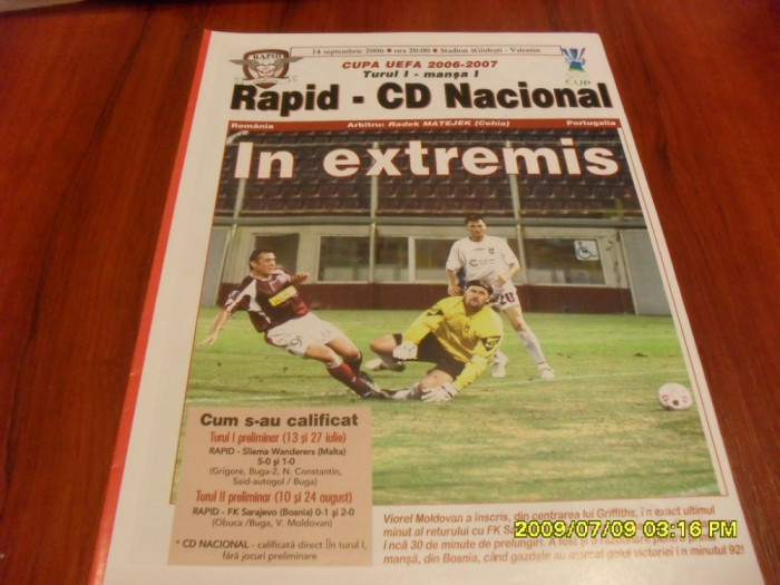 program Rapid - CD Nacional