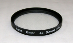 Filtru Hama Gitter 4x (Cross) 52mm foto