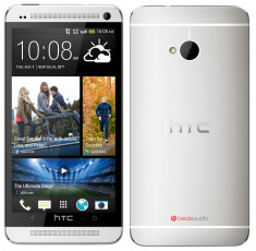 Smartphone HTC One M7 Dual Sim 16GB Silver foto