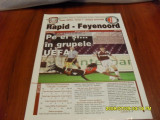 Program Rapid - Feyenoord