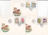 Bnk fil FDC Romania 1986 - Ciuperci - LP1165
