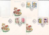 bnk fil FDC Romania 1986 - Ciuperci - LP1165