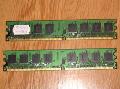 Memorie ram DDR2 2x512MB 533Mhz Sycron foto
