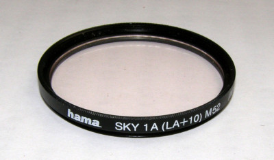 Filtru skylight Hama 1A filet 52mm foto