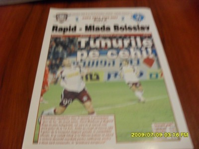 program Rapid - Mlada Boleslav foto