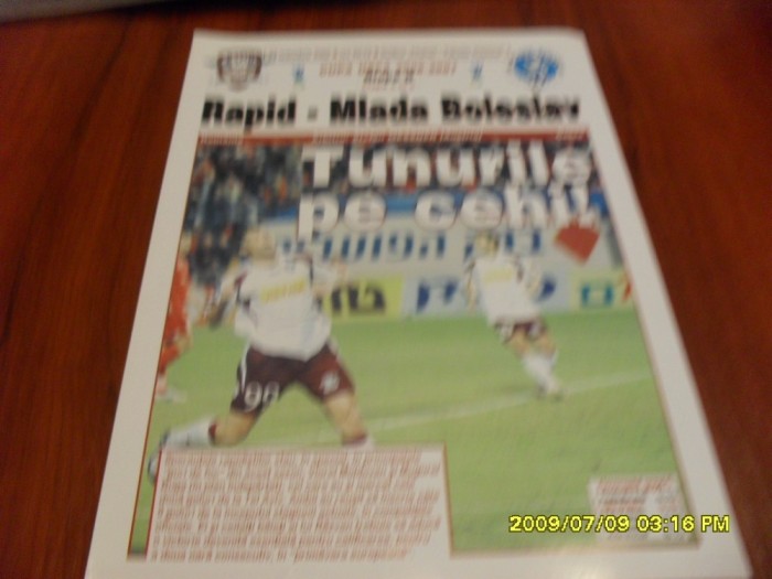 program Rapid - Mlada Boleslav