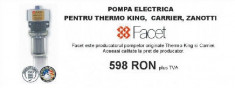 Pompa de motorina electrica 12V pentru sistemele Thermo King, Carrier, Zanotti. foto